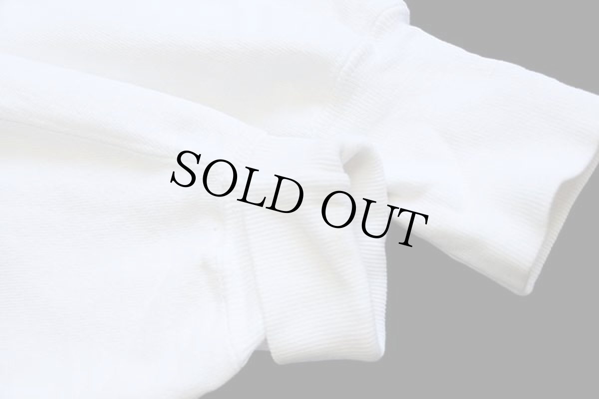 画像8: 90s USA製 Championチャンピオン ワンポイント リバースウィーブ スウェット ジップパーカー 白 M★フーディー (8)