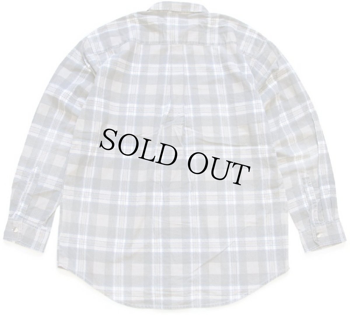 画像2: 90s Levi'sリーバイス チェック プリント コットンシャツ L★ユーロ (2)