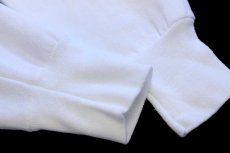 画像5: 80s USA製 Pannill 無地 スウェット 白 L★ブランク (5)