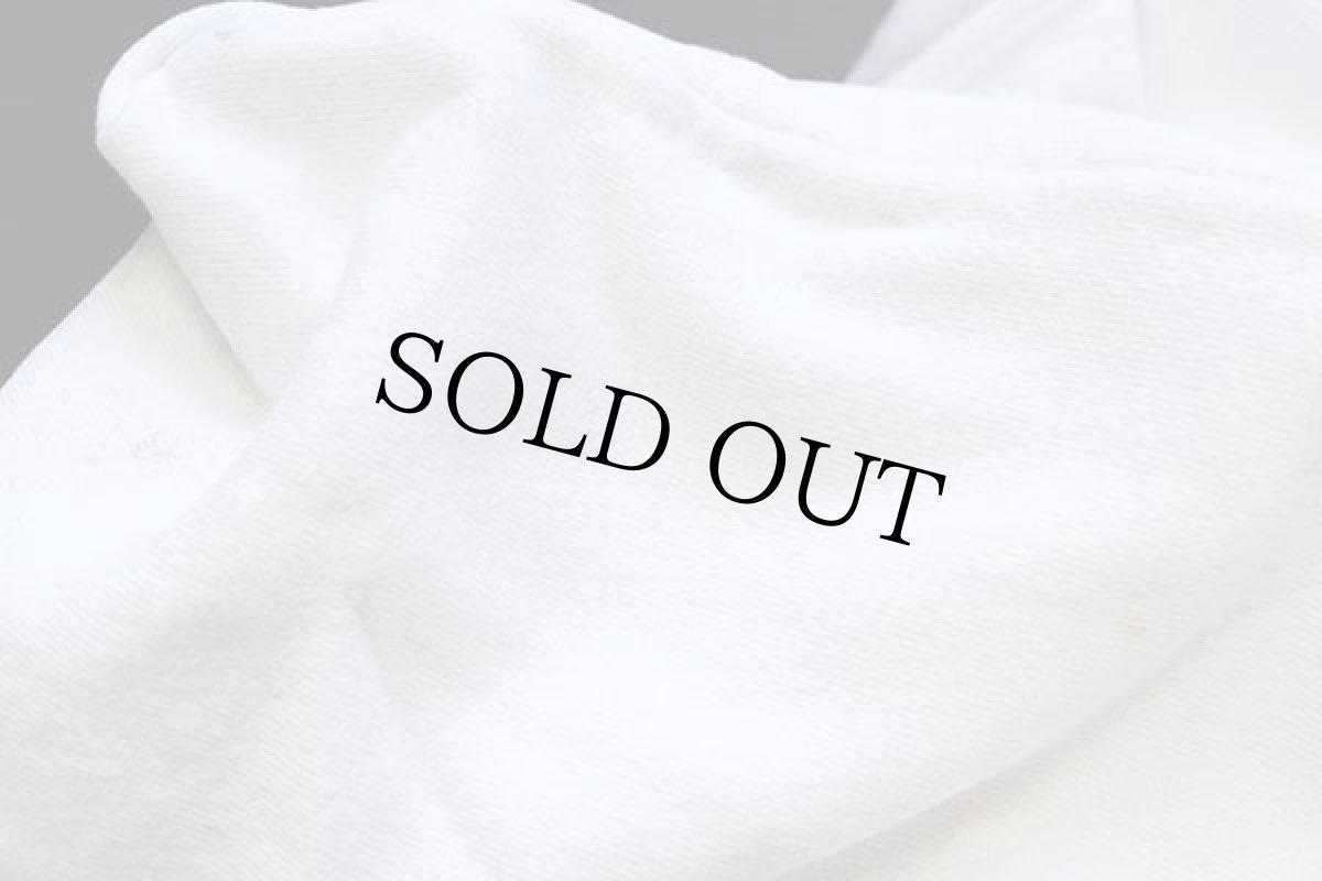 画像7: 90s USA製 Championチャンピオン ワンポイント リバースウィーブ スウェット ジップパーカー 白 M★フーディー (7)