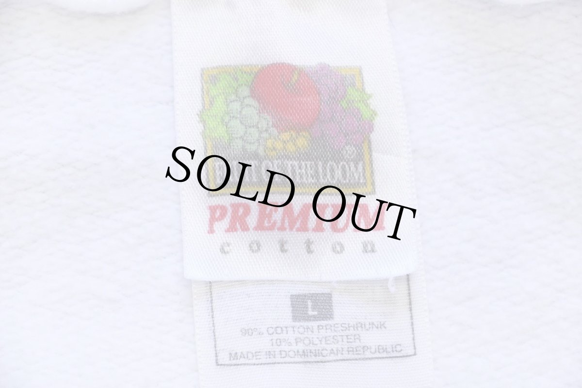 画像4: 00s Long Beach Island スウェット ジップパーカー 白 L (4)