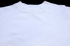 画像3: 80s USA製 TULTEX 無地 スウェット 白 XL★ブランク (3)