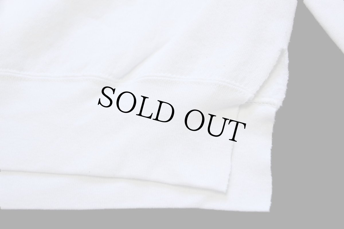 画像6: 90s USA製 BAMA スウェット 白 L (6)