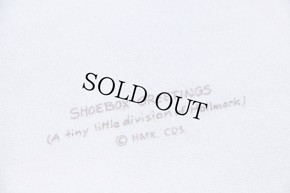 画像4: 80s USA製 Hanes SHOEBOX GREETINGS I want it all, but I'd settle for some Chocolate スウェット 白 XL (4)