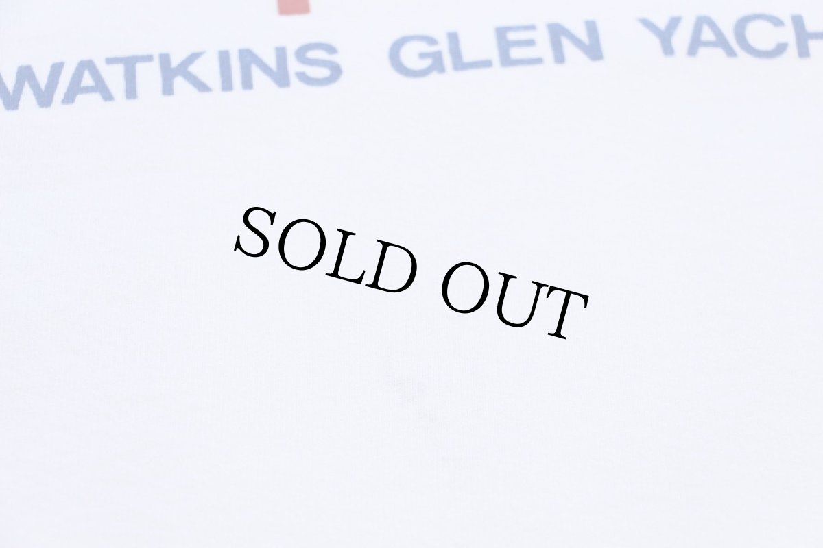 画像6: 90s USA製 WG WATKINS GLEN YACHT CLUB スウェット 白 XL (6)