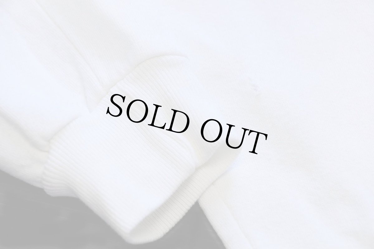 画像6: 80s USA製 JERZEES 無地 スウェット 白 L★ブランク RUSSELLラッセル (6)