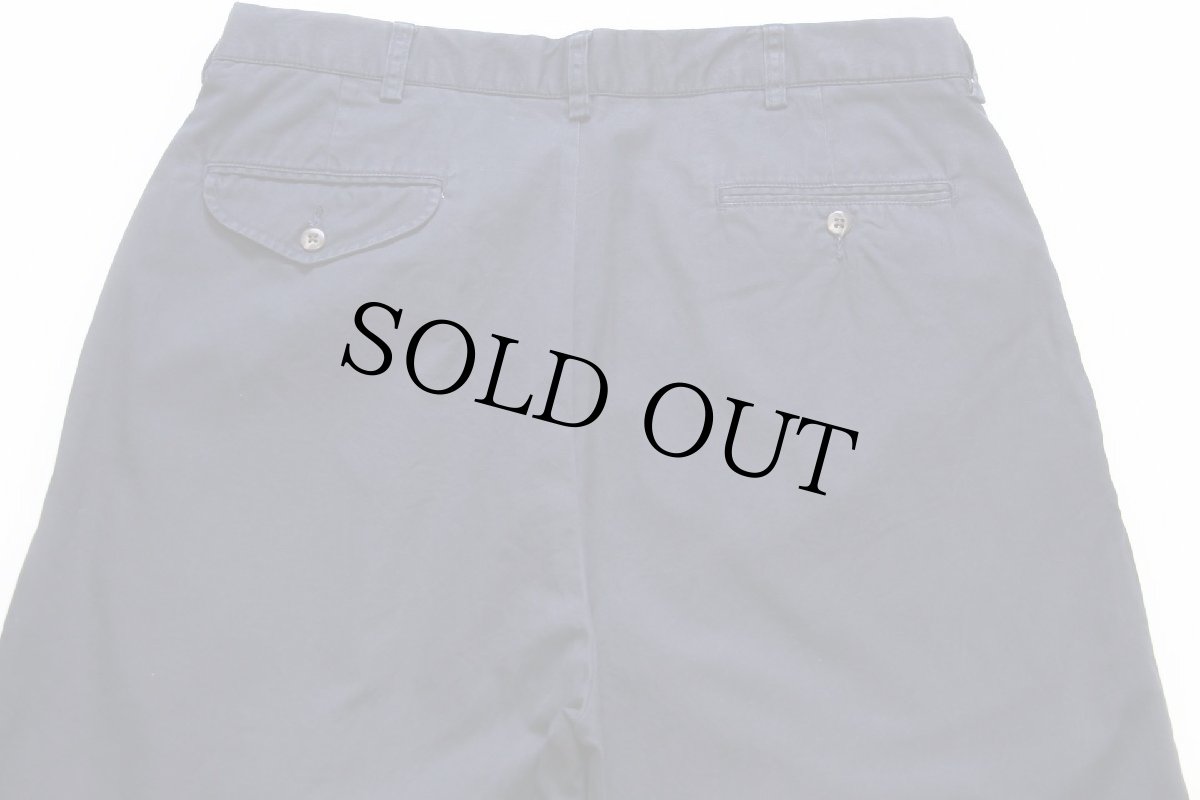 画像5: 00s ポロ ラルフローレン HAMMOND PANT ツータック コットン チノパン 紺 w34 L30★229 (5)