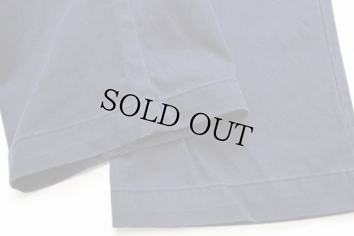 画像7: 00s ポロ ラルフローレン ANDREW PANT ツータック コットン チノパン ナス紺 w34 L32★231 (7)