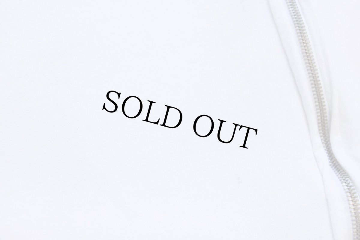 画像5: 00s Long Beach Island スウェット ジップパーカー 白 L (5)