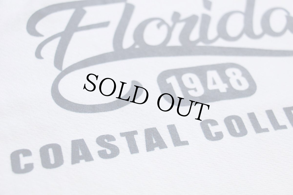 画像5: Championチャンピオン DESTIN Florida 四段中抜きプリント リバースウィーブ スウェット 白 M (5)