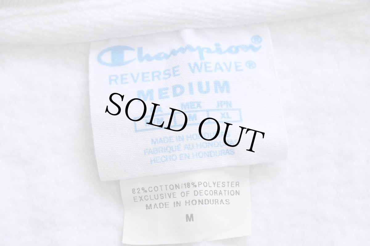 画像4: Championチャンピオン DESTIN Florida 四段中抜きプリント リバースウィーブ スウェット 白 M (4)