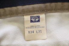 画像6: 90s DOCKERSドッカーズ ツータック コットン チノパン グレーベージュ w34 L31★Levi'sリーバイス (6)