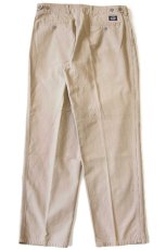 画像3: 90s DOCKERSドッカーズ ツータック コットン キャンバス チノパン グレーベージュ w34 L30★Levi'sリーバイス (3)
