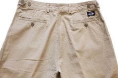 画像5: 90s DOCKERSドッカーズ ツータック コットン キャンバス チノパン グレーベージュ w34 L30★Levi'sリーバイス (5)