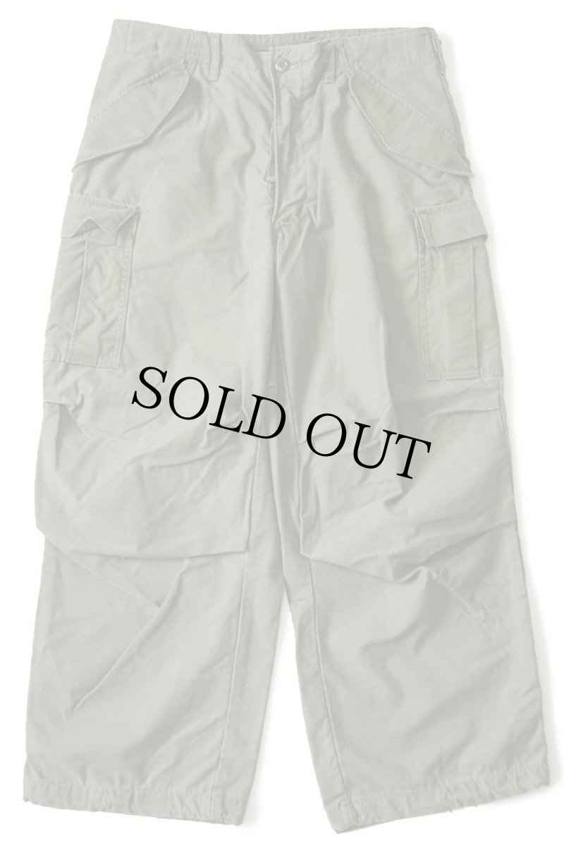 画像2: 70s 米軍 U.S.ARMY M-65 フィールドカーゴパンツ オリーブグリーン M-S (2)