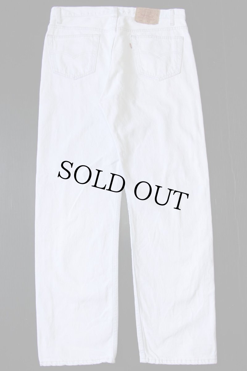 画像3: 90s USA製 Levi'sリーバイス 501 デニムパンツ アイスブルー w36 L30 (3)