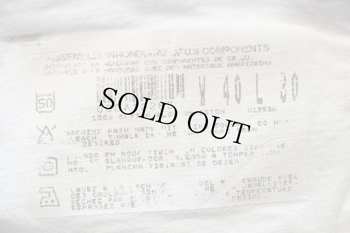 画像6: 00s Dickiesディッキーズ ペンキ飛び コットン ペインターパンツ 生成り w40 L30 (6)