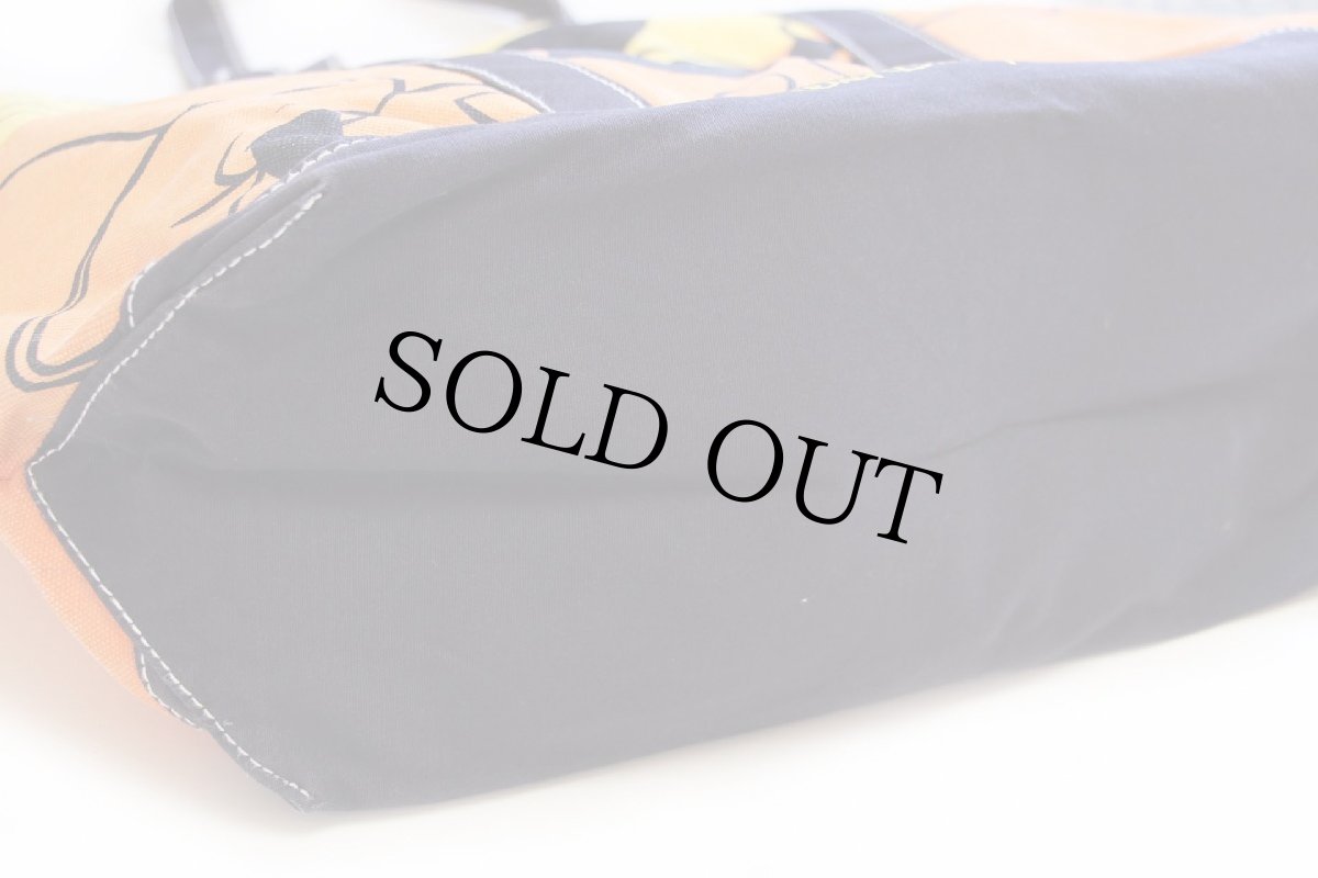 画像3: DISNEY PARKS ディズニー ミッキー マウス バイカラー キャンバス トートバッグ (3)