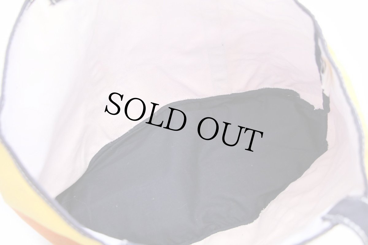 画像6: DISNEY PARKS ディズニー ミッキー マウス バイカラー キャンバス トートバッグ (6)