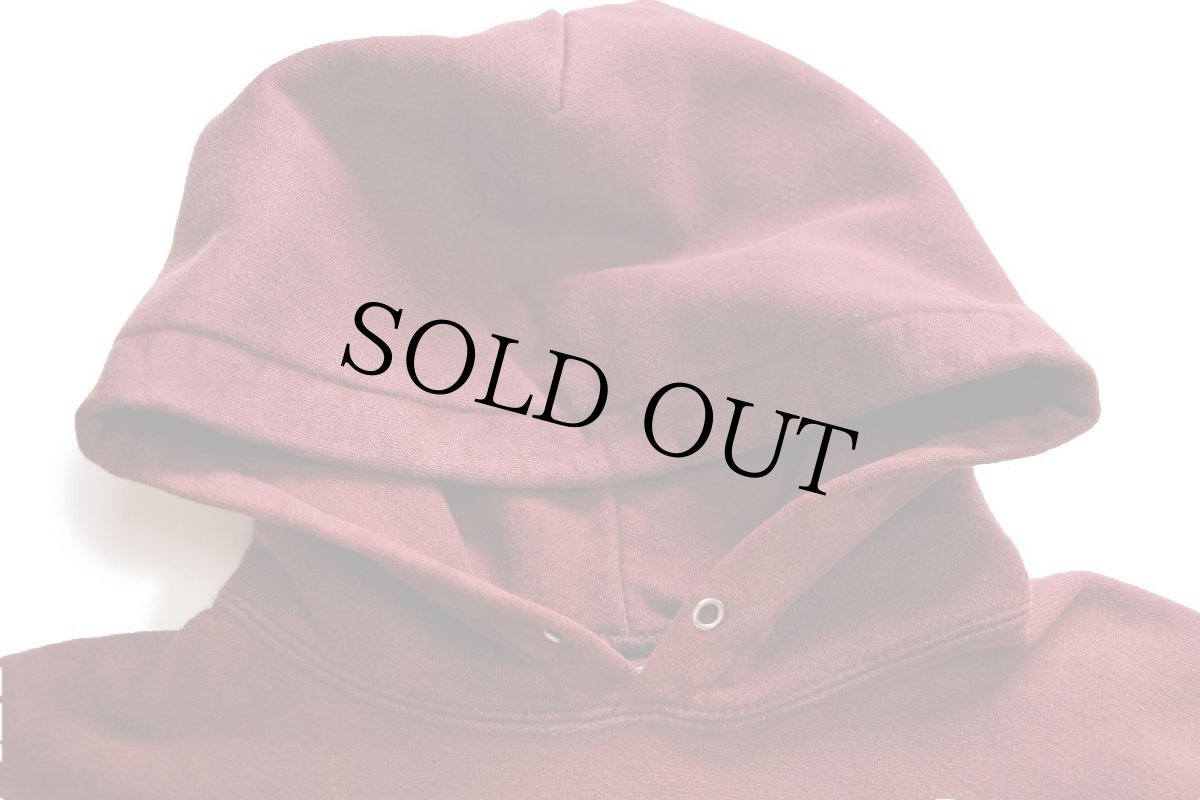 画像5: 00s Championチャンピオン HARVARD リバースウィーブ スウェットパーカー バーガンディ (5)