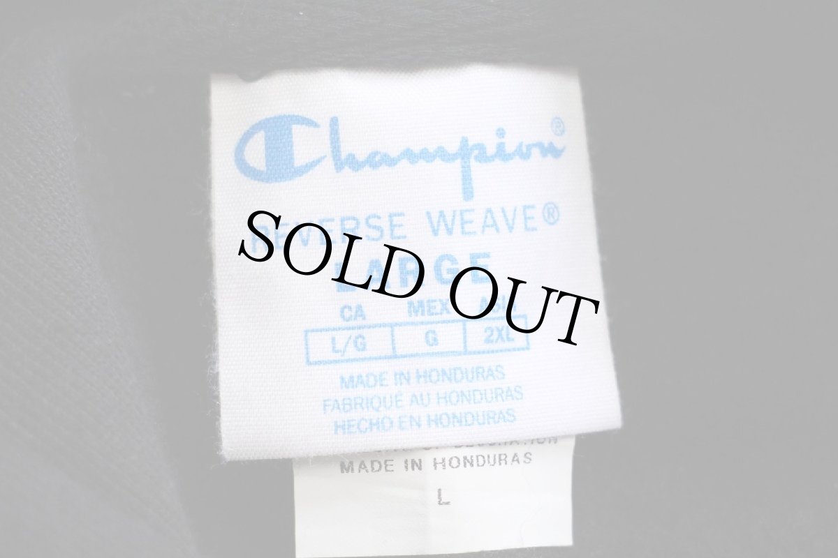 画像4: Championチャンピオン LiftMaster ロゴ刺繍 リバースウィーブ スウェットパーカー 黒 L (4)