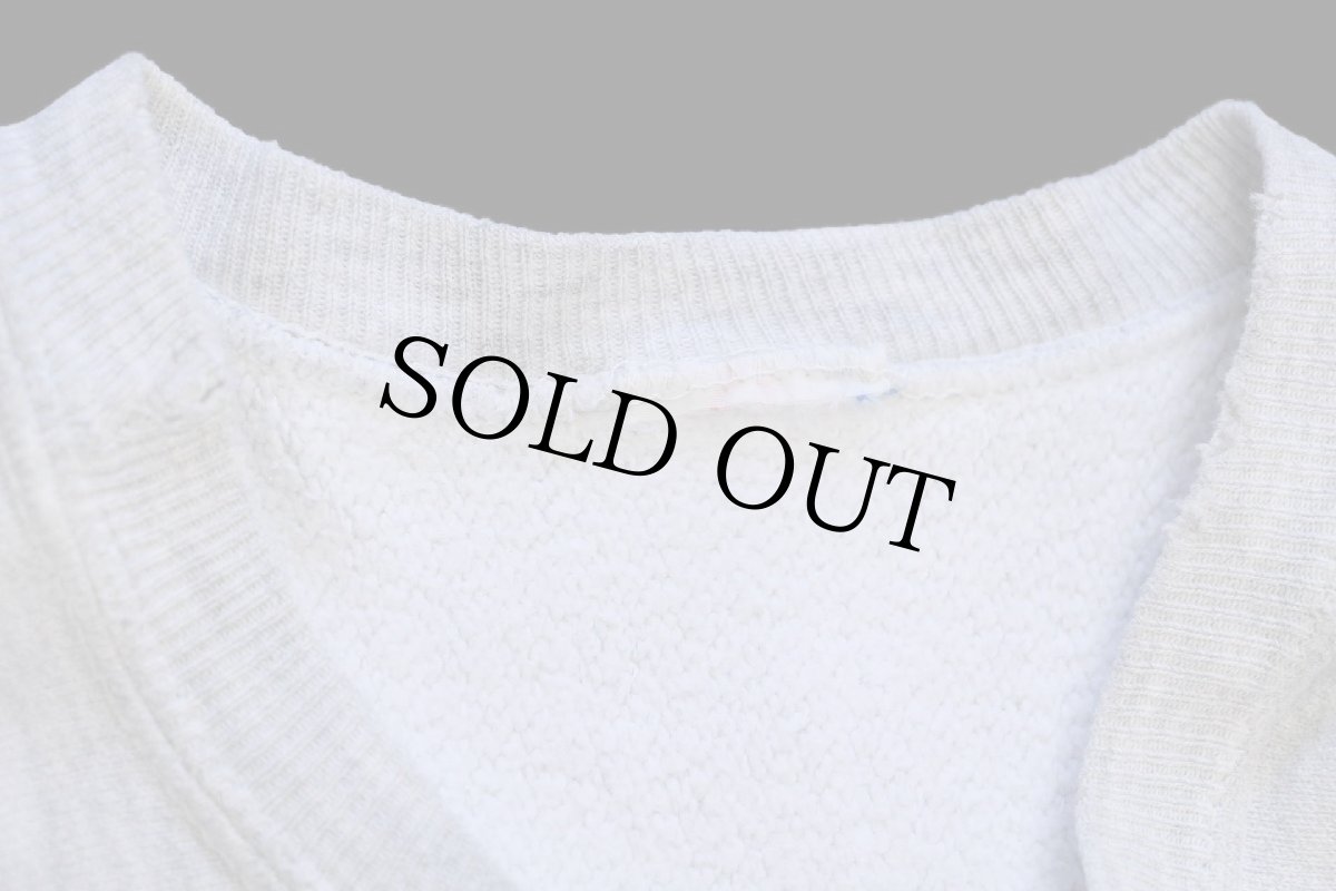 画像4: 90s Championチャンピオン 無地 目無し リバースウィーブ スウェット 杢グレー★ブランク (4)