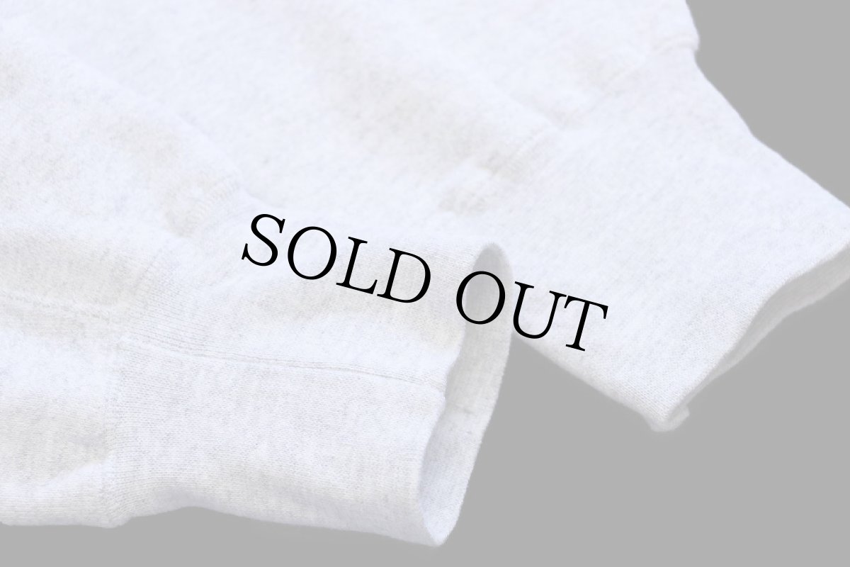 画像6: 90s USA製 Leeリー VIPERS DETROIT 三段中抜き リバースウィーブ スウェット 杢グレー XL (6)