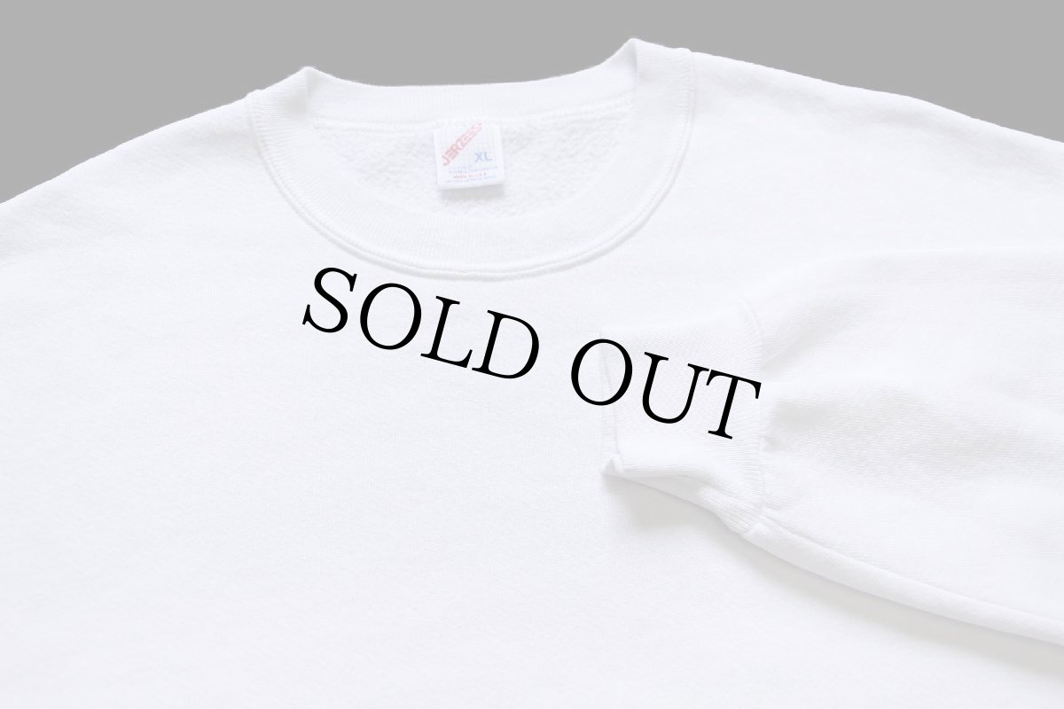 画像3: 90s USA製 JERZEES 無地 スウェット 白 XL★ブランク (3)