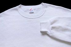 画像3: 90s USA製 JERZEES 無地 スウェット 白 XL★ブランク (3)