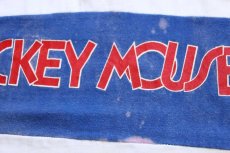 画像6: 90s USA製 Disneyディズニー MICKEY MOUSEミッキー マウス 長袖ポロシャツ 白×青 (6)