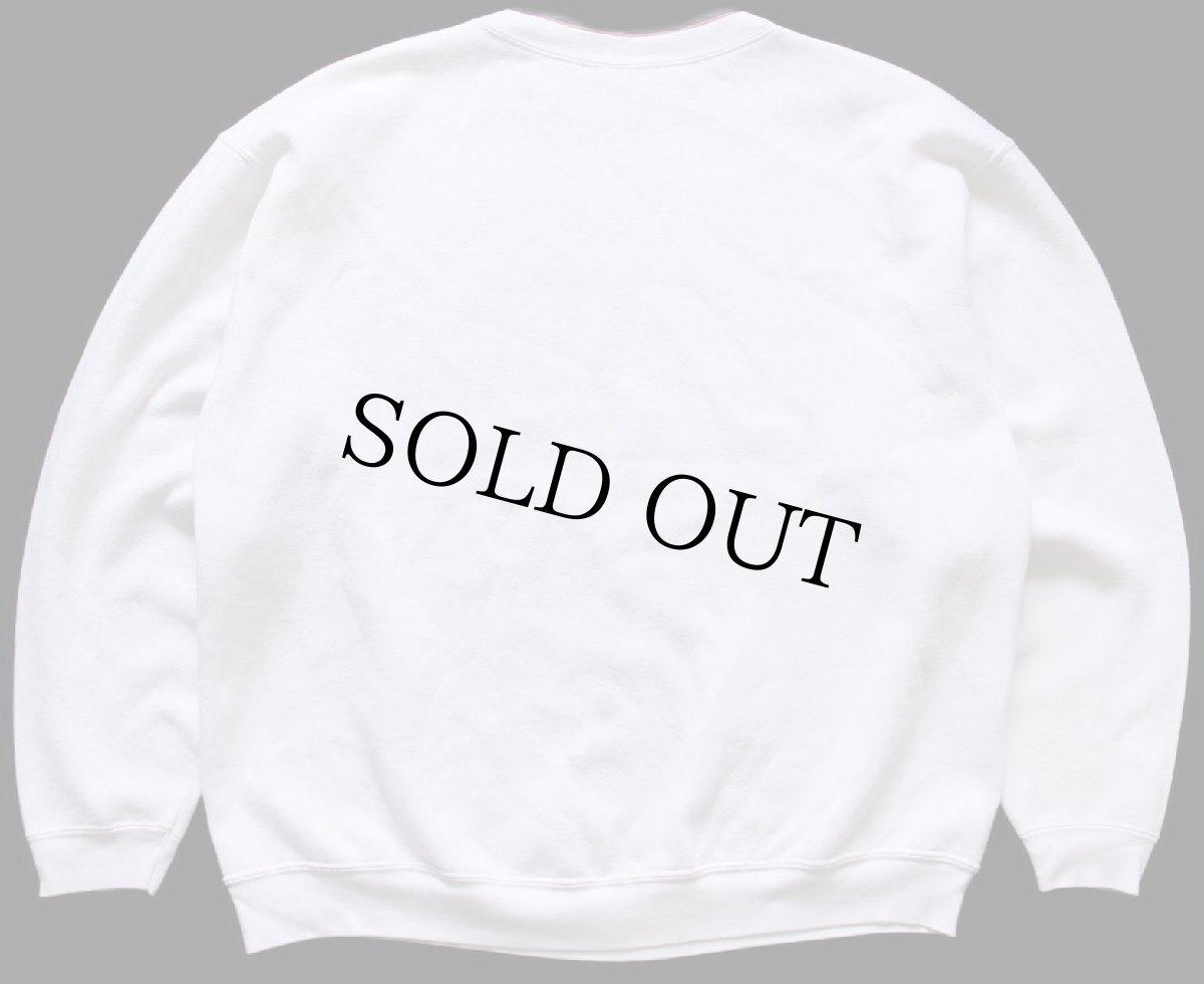 画像2: 90s USA製 1994 AMERICAN QUARTER HORSE ASSOCIATION アート レイヤードネック スウェット オフホワイト XXL★特大 (2)