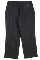 画像3: 90s ポロ ラルフローレン GORDON PANT コットン チノパン 黒 w40 L30 (3)