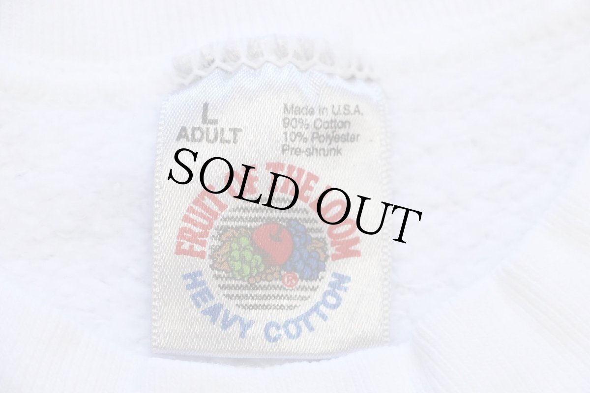 画像5: 90s USA製 Fordフォード QC Quality Care スウェット 白 L (5)