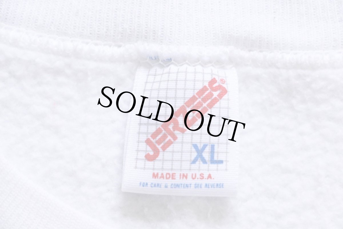 画像4: 80s USA製 NORTH POLE UNIVERSITY HO HO HO HO サンタクロース スウェット 白 XL (4)