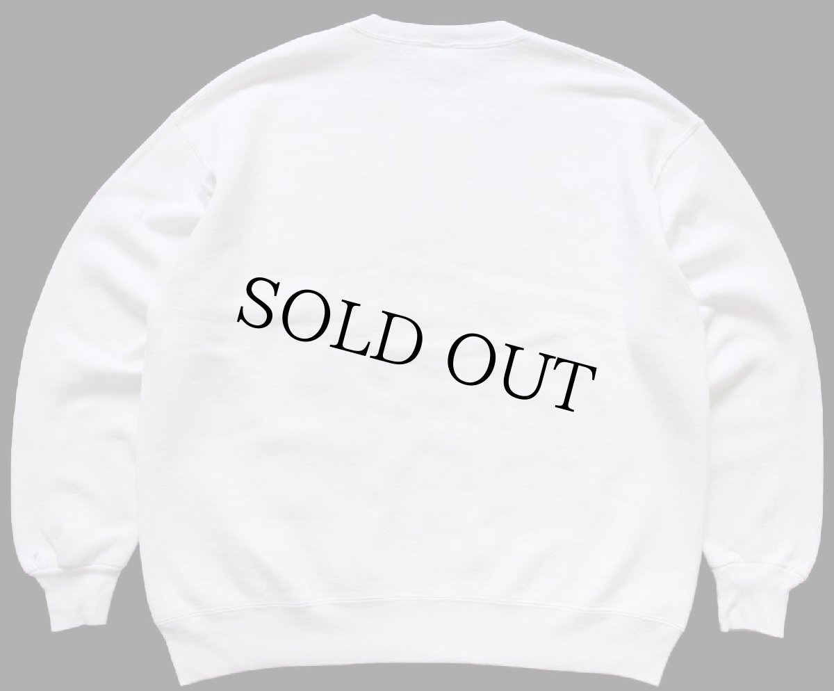 画像2: 90s USA製 RUSSELLラッセル AUBURN UNIVERSITY 前V スウェット オフホワイト XXL★特大 (2)