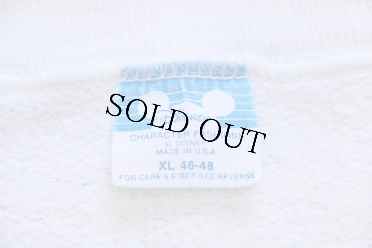 画像5: 80s USA製 Disneyディズニー EPCOT CENTER 10 スウェット 白 XL (5)