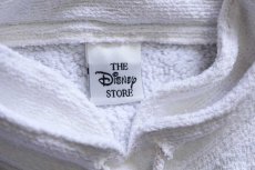 画像4: 90s USA製 Disneyディズニー ミッキー マウス 刺繍 モックネック パイル スウェット 白 XL (4)