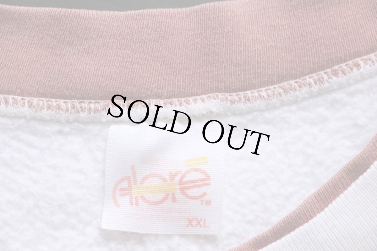 画像4: 90s USA製 1994 AMERICAN QUARTER HORSE ASSOCIATION アート レイヤードネック スウェット オフホワイト XXL★特大 (4)