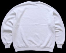 画像2: 90s USA製 JERZEES 無地 スウェット 白 XL★ブランク (2)