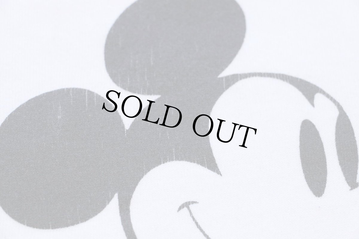 画像4: 80s USA製 Disneyディズニー ミッキー マウス スウェット 白 XL (4)