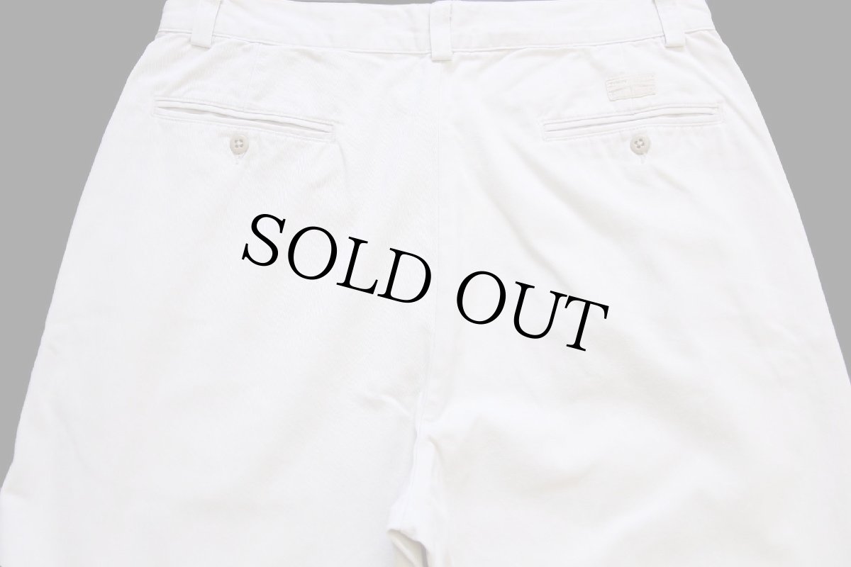 画像5: 90s USA製 ポロ ラルフローレン PHILIP PANT コットン チノパン アイボリー w32 L30 (5)