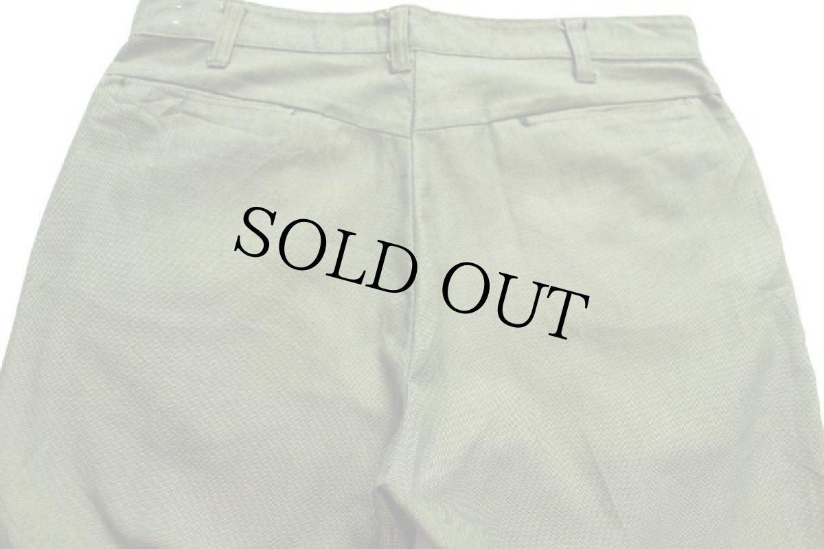 画像5: 60s Dickiesディッキーズ ポップサック ワークパンツ 緑 w34 (5)