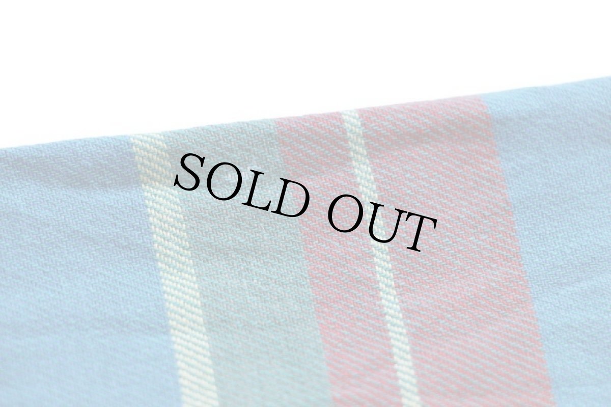 画像6: 90s ラルフローレン マドラスチェック ボタンダウン コットン ライトネルシャツ (6)