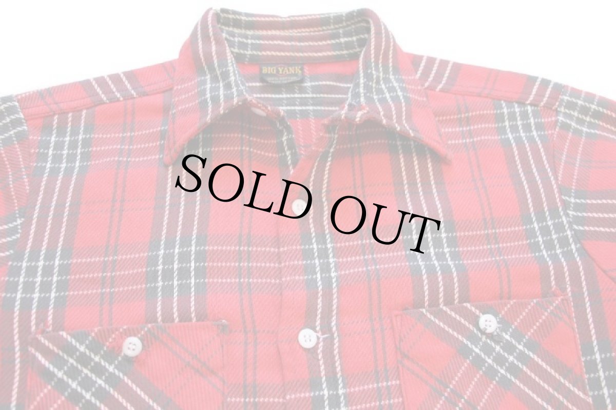 画像3: 70s BIG YANKビッグヤンク チェック コットン フランネルシャツ (3)