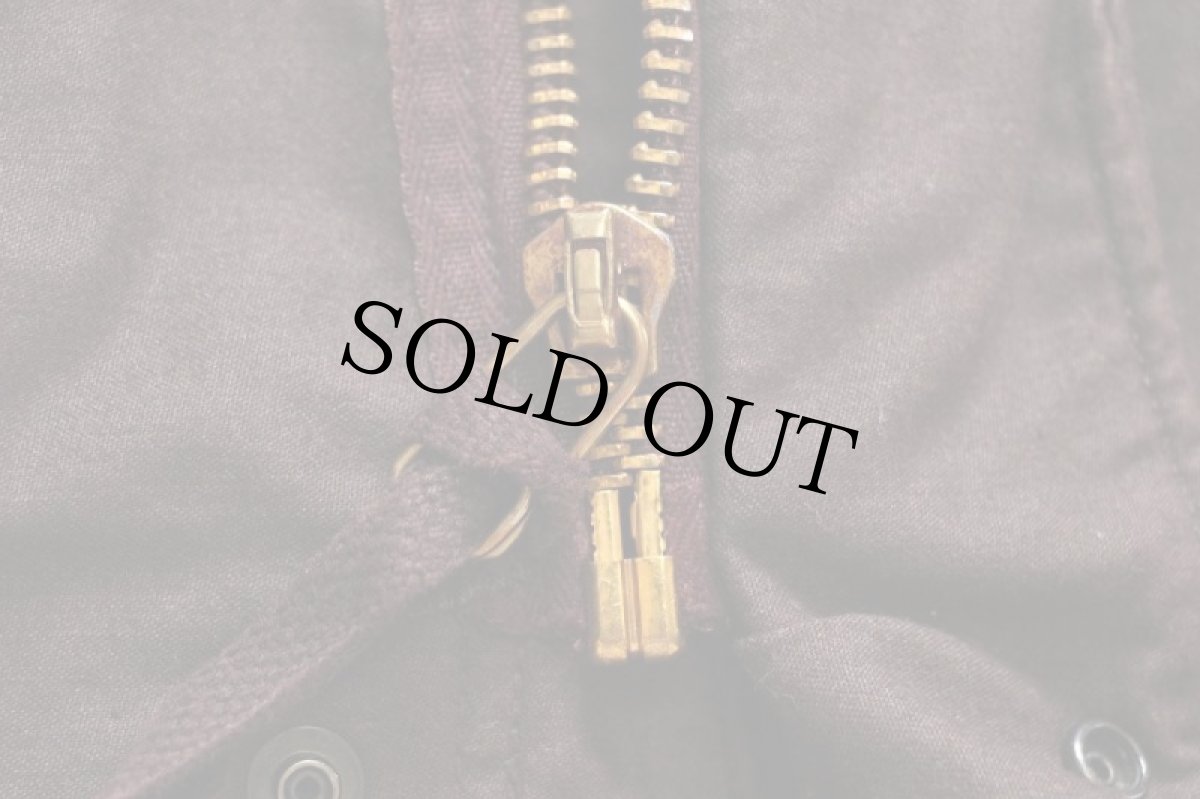 画像6: 80s レブンワース刑務所 プリズナー M-65 フィールドジャケット 後染め 焦げ茶 S-S★囚人 プリズン (6)