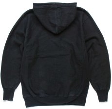 画像2: STEVE&BARRY'S OHIO STATE アップリケ リバースウィーブ スウェットパーカー 黒 M★フーディー (2)