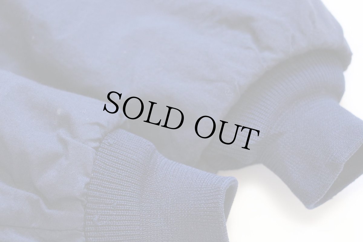 画像7: 90s USA製 swingster Snap-on ロゴ刺繍 ツートン 切り替え キルティングライナー ナイロンジャケット 紺×赤 XL (7)