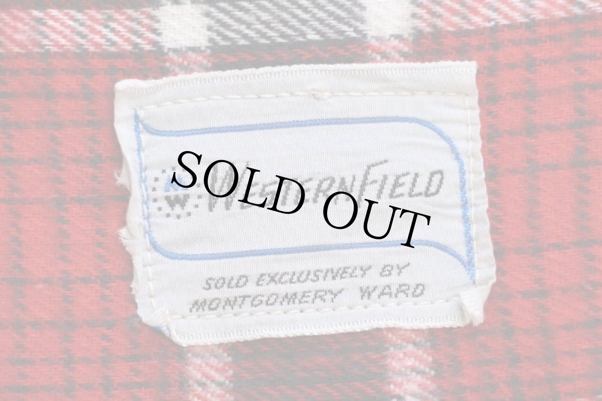 画像4: 60s MONTGOMERY WARD WESTERN FIELD ダック地 ハンティングジャケット 茶 (4)