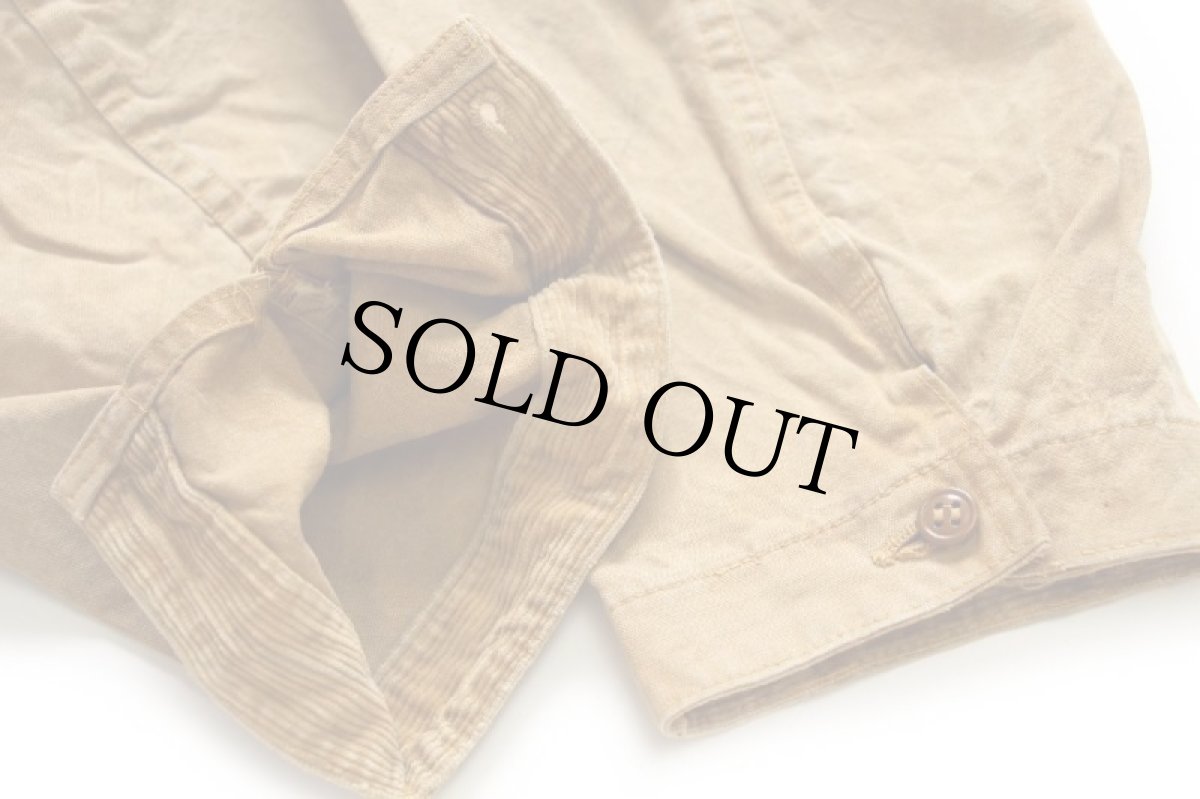 画像8: 50s RED HEADレッドヘッド ダック地 ハンティングジャケット 茶 フェード (8)