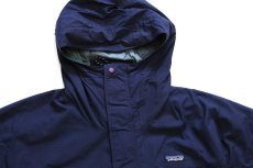 画像3: 90s patagoniaパタゴニア Storm Jacket ストームジャケット ナイロンパーカー パシフィックブルー M (3)